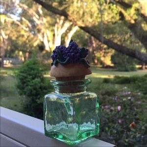 Lavender herb jar